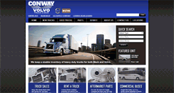 Desktop Screenshot of conwayvolvotruckandbus.com